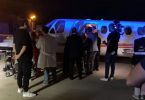 وصول الطائرة التي تنقل المريض فضل الخالد من تركيا الى بيروت .