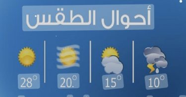 أجواء باردة وأمطار طوفانية….. فاستعدوا